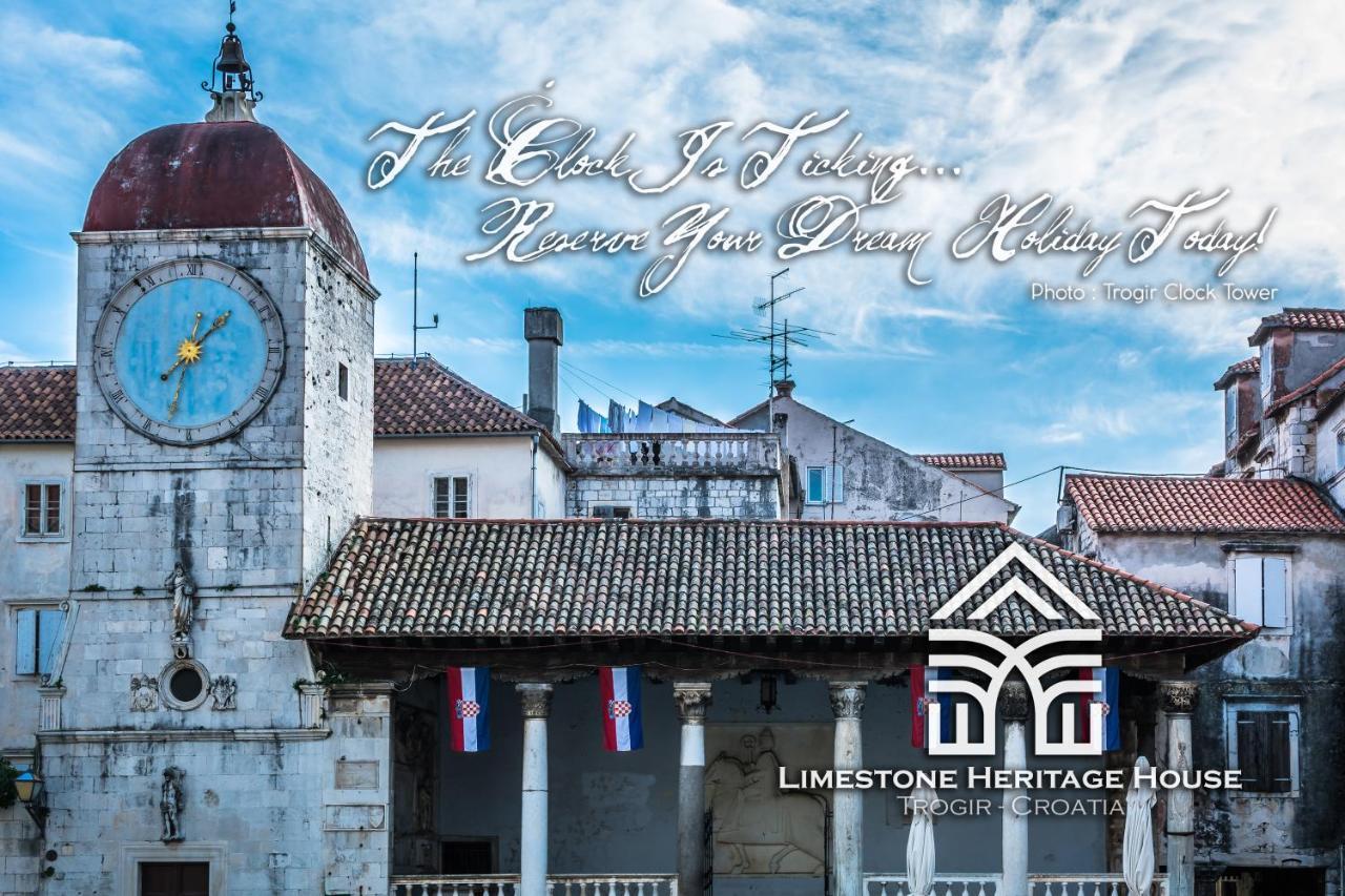 Limestone Heritage House Trogir Exterior foto